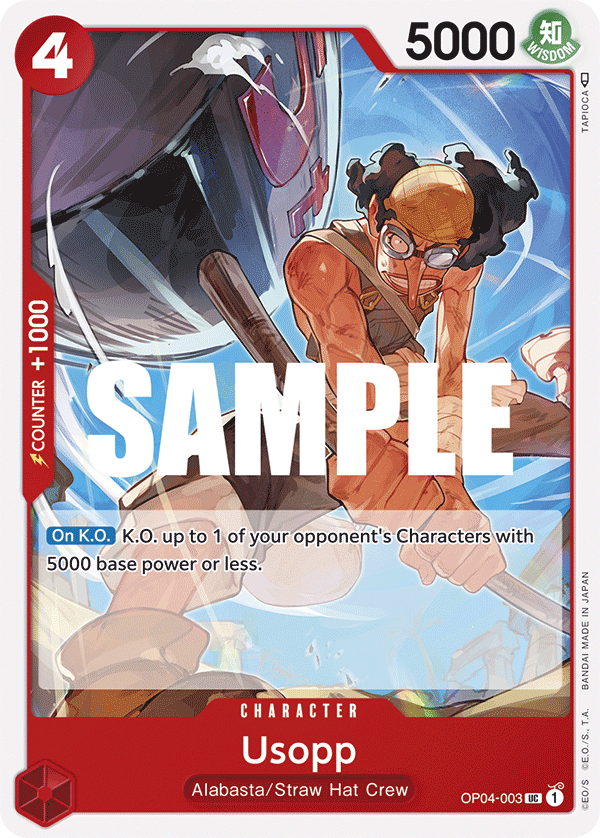 Usopp - onepiece TCG Card