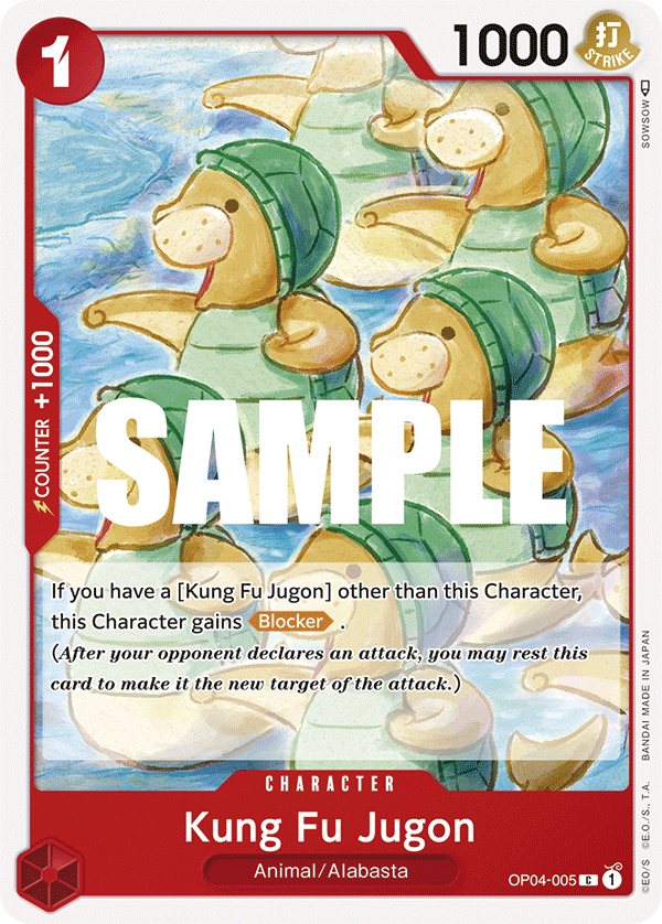 Kung Fu Jugon - onepiece TCG Card