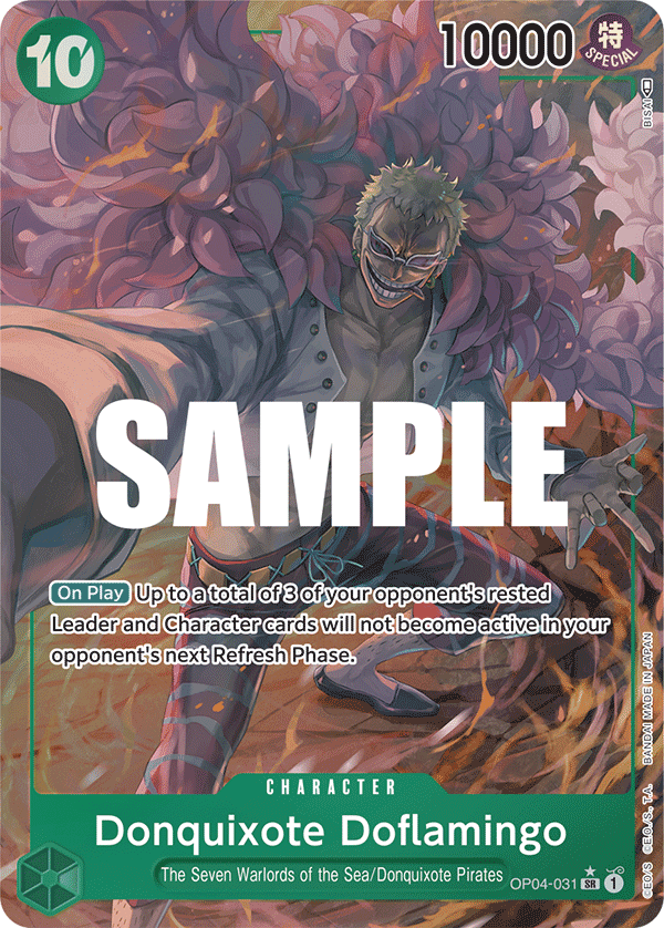 Donquixote Doflamingo - onepiece TCG Card