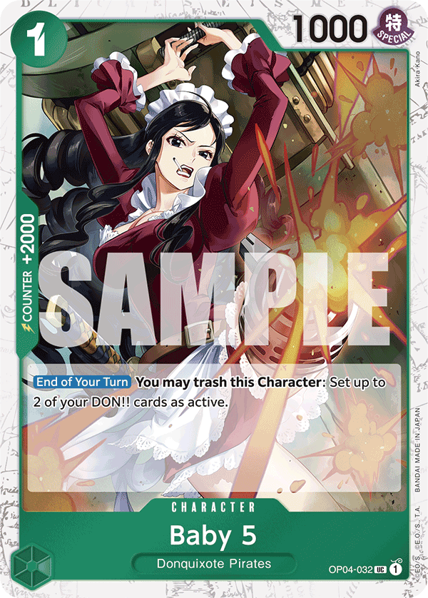 Baby 5 - onepiece TCG Card