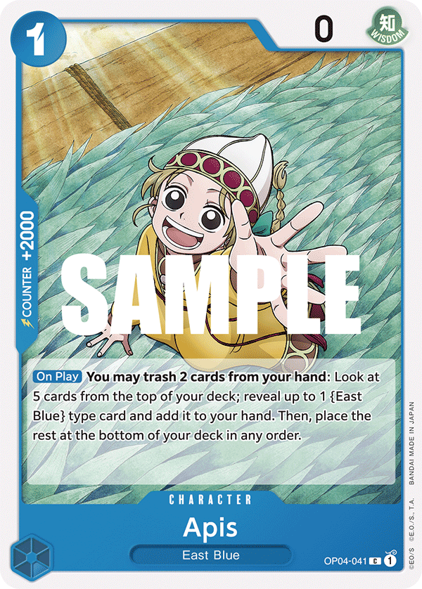 Apis - onepiece TCG Card