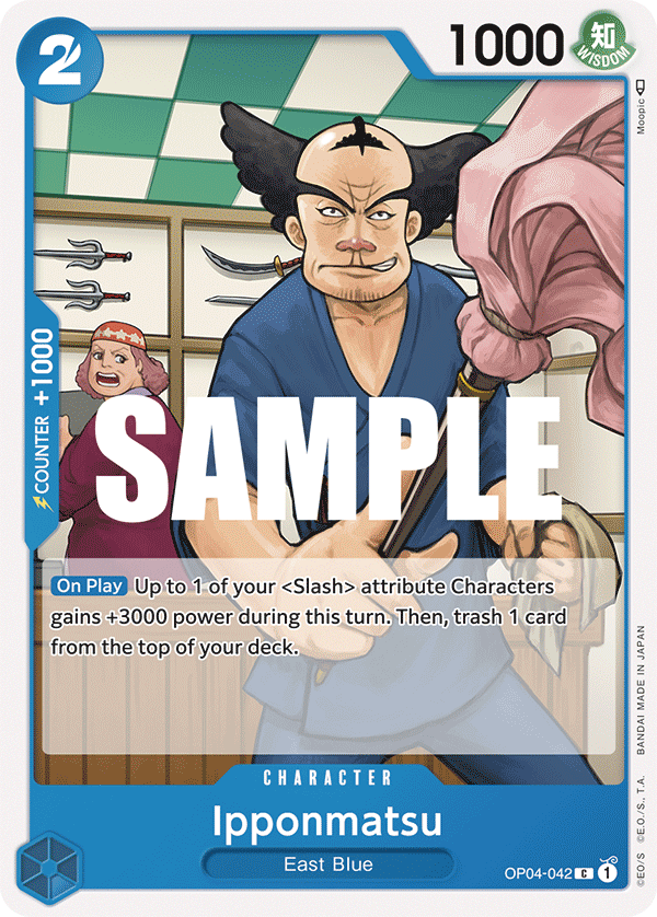 Ipponmatsu - onepiece TCG Card