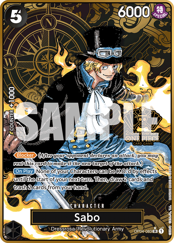 Sabo - onepiece TCG Card
