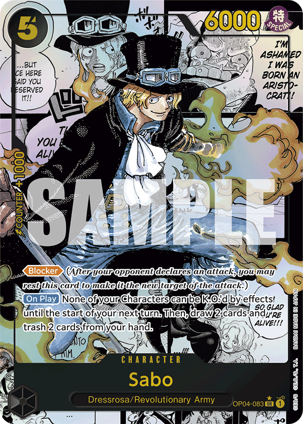 Sabo - onepiece TCG Card
