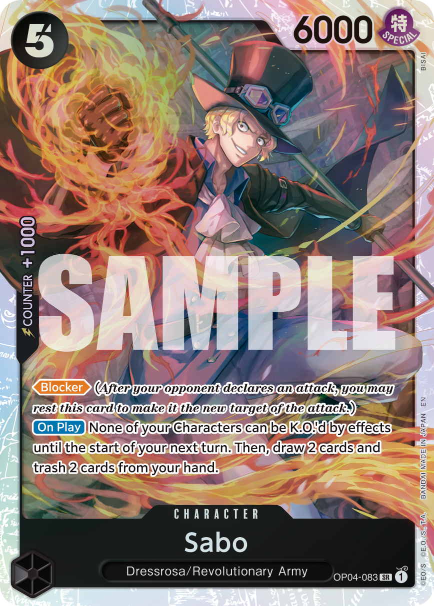 Sabo - onepiece TCG Card