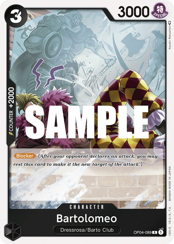 Bartolomeo - onepiece TCG Card