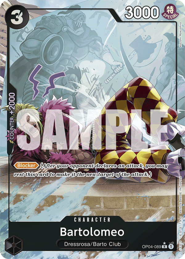 Bartolomeo - onepiece TCG Card