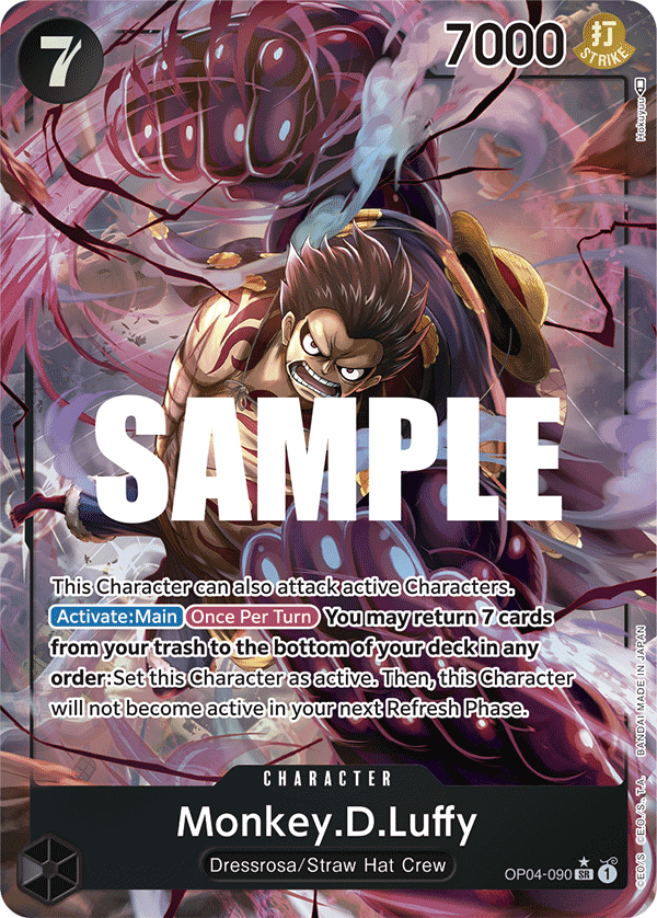 Monkey.D.Luffy - onepiece TCG Card