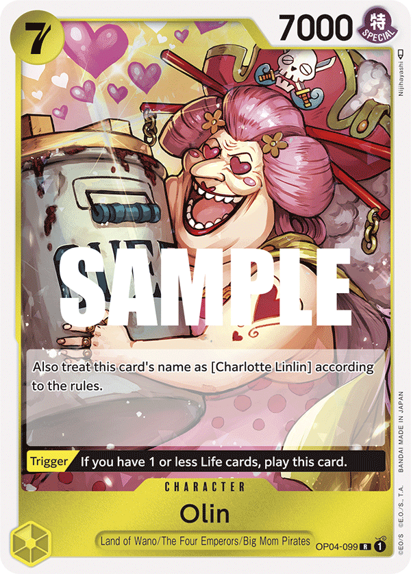 Olin - onepiece TCG Card