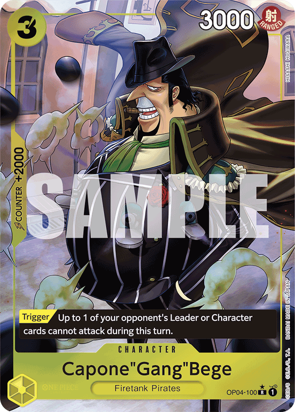 Capone"Gang"Bege - onepiece TCG Card