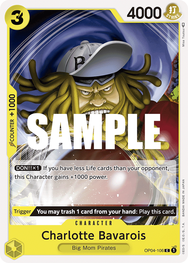 Charlotte Bavarois - onepiece TCG Card