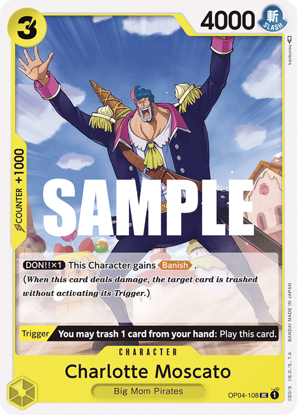 Charlotte Moscato - onepiece TCG Card