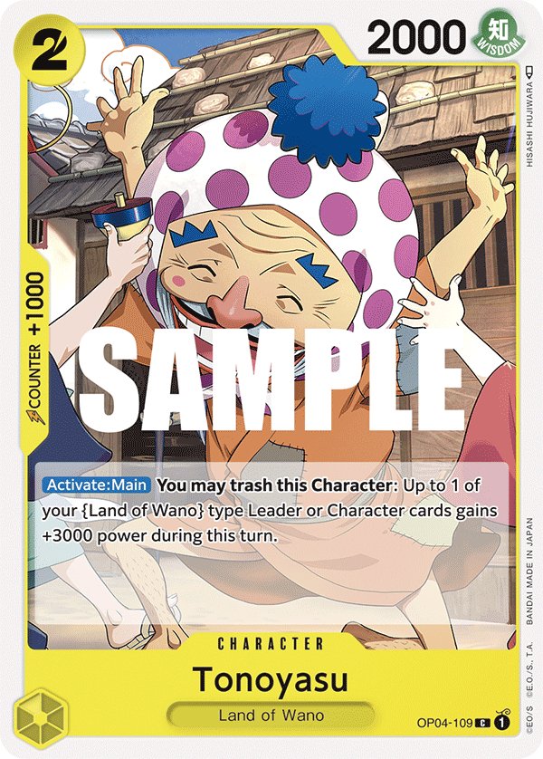 Tonoyasu - onepiece TCG Card