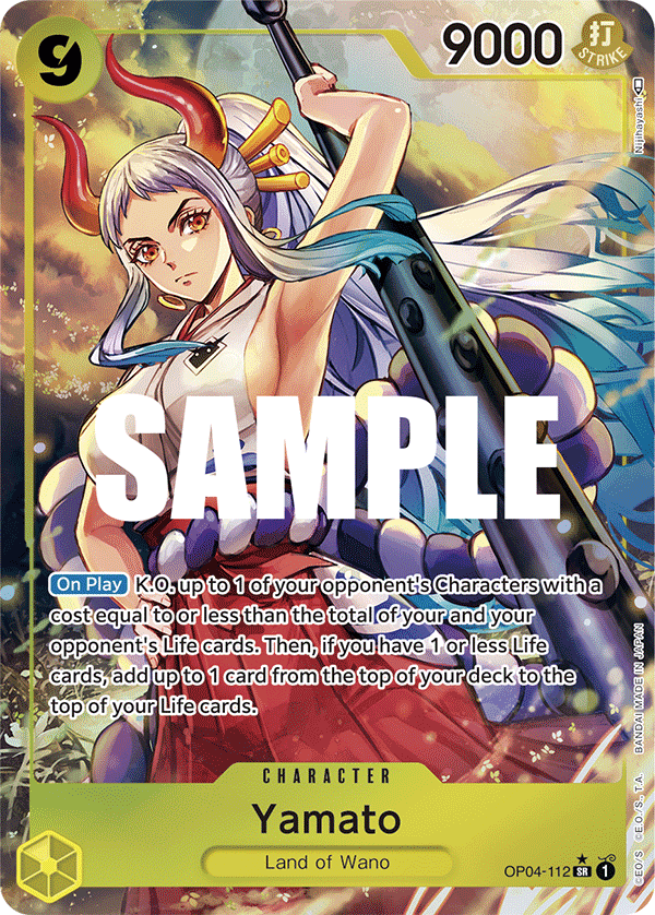 Yamato - onepiece TCG Card
