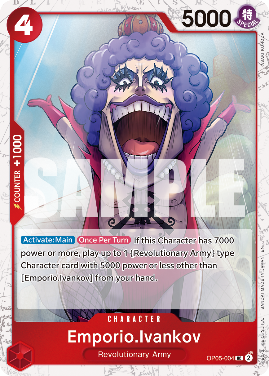 Emporio.Ivankov - onepiece TCG Card