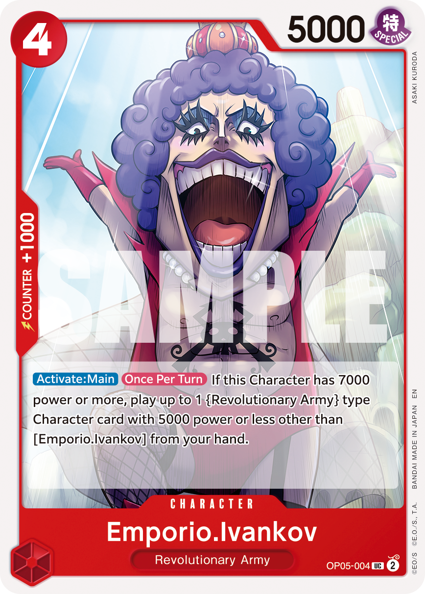 Emporio.Ivankov - onepiece TCG Card