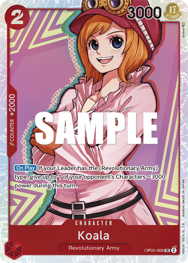 Koala - onepiece TCG Card