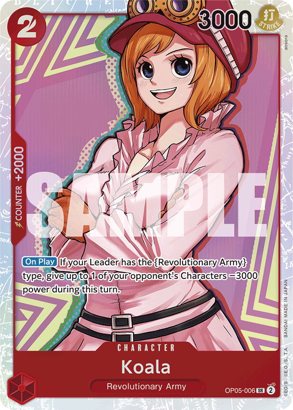 Koala - onepiece TCG Card