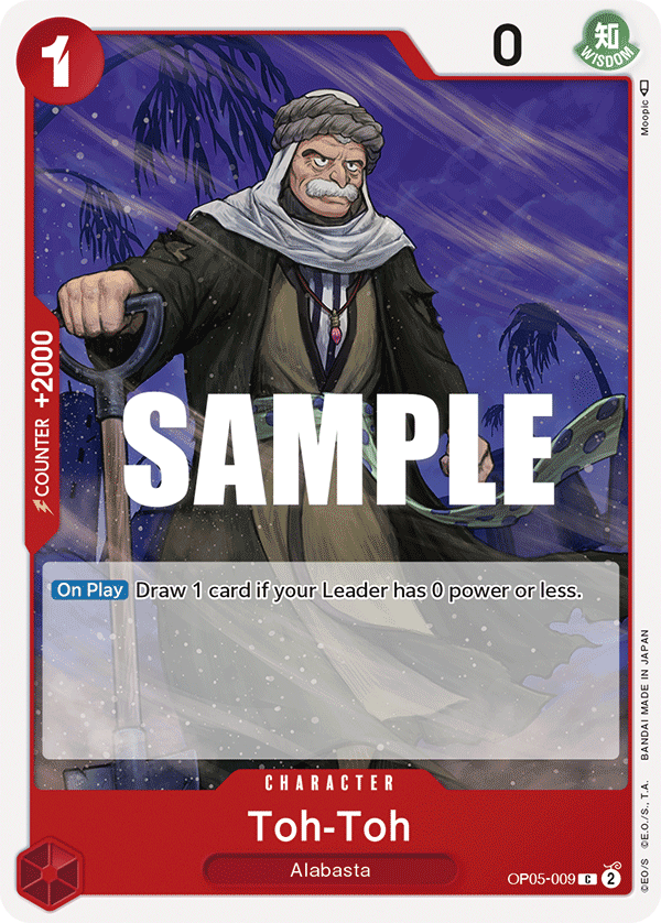 Toh-Toh - onepiece TCG Card