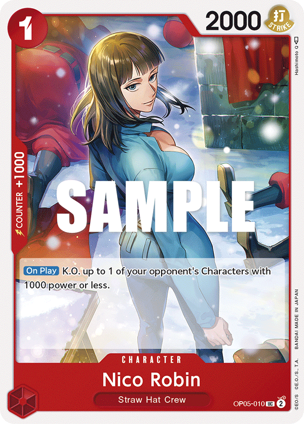 Nico Robin - onepiece TCG Card