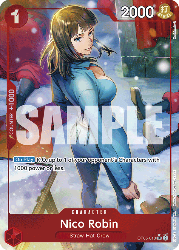 Nico Robin - onepiece TCG Card