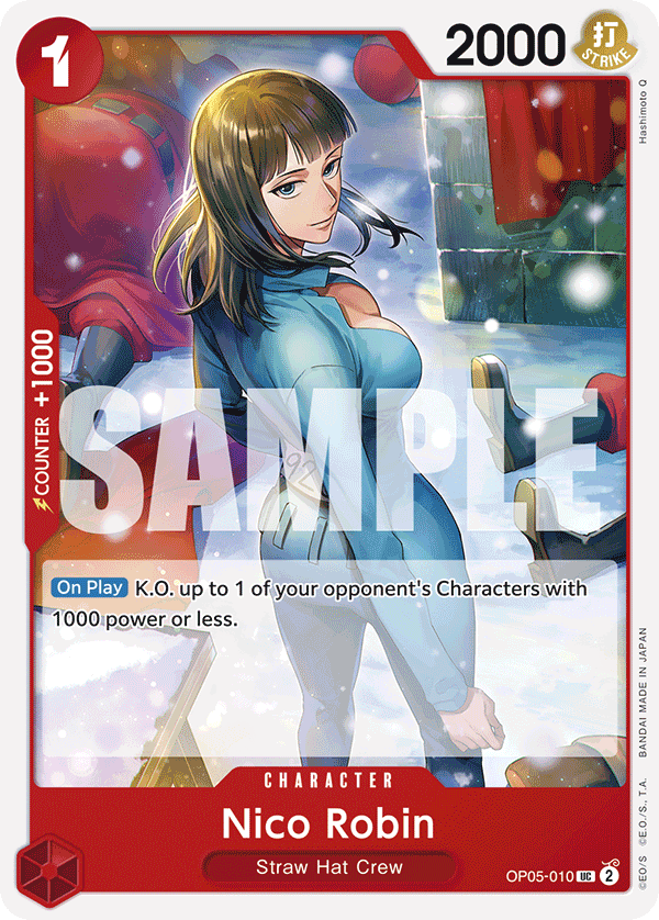 Nico Robin - onepiece TCG Card