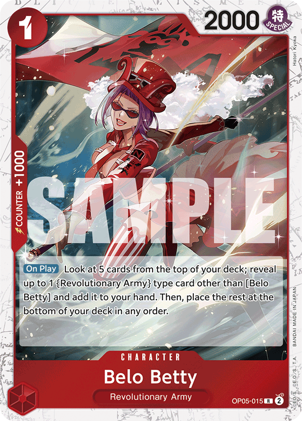 Belo Betty - onepiece TCG Card