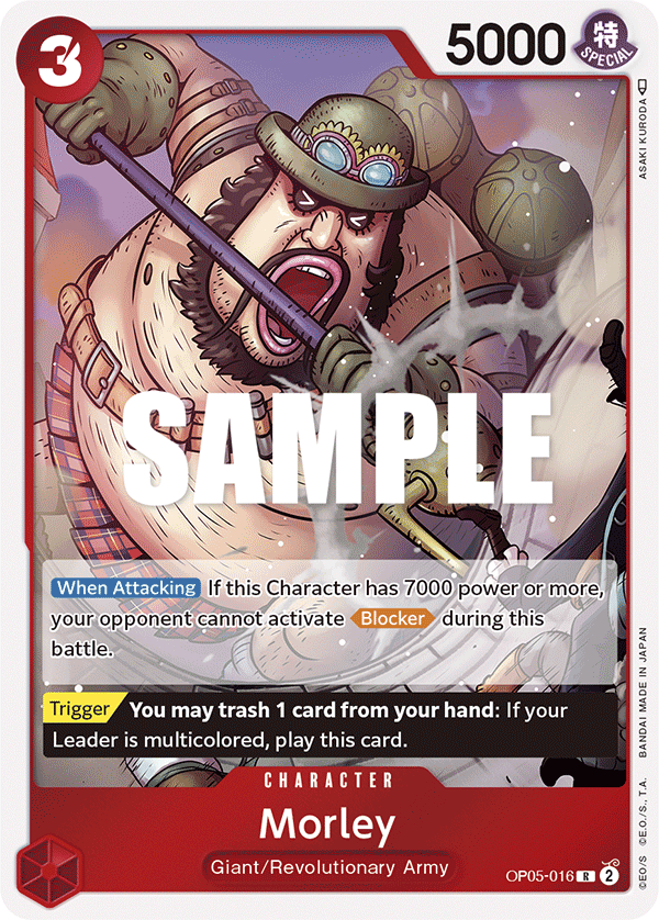 Morley - onepiece TCG Card