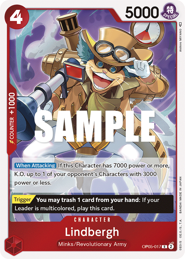 Lindbergh - onepiece TCG Card