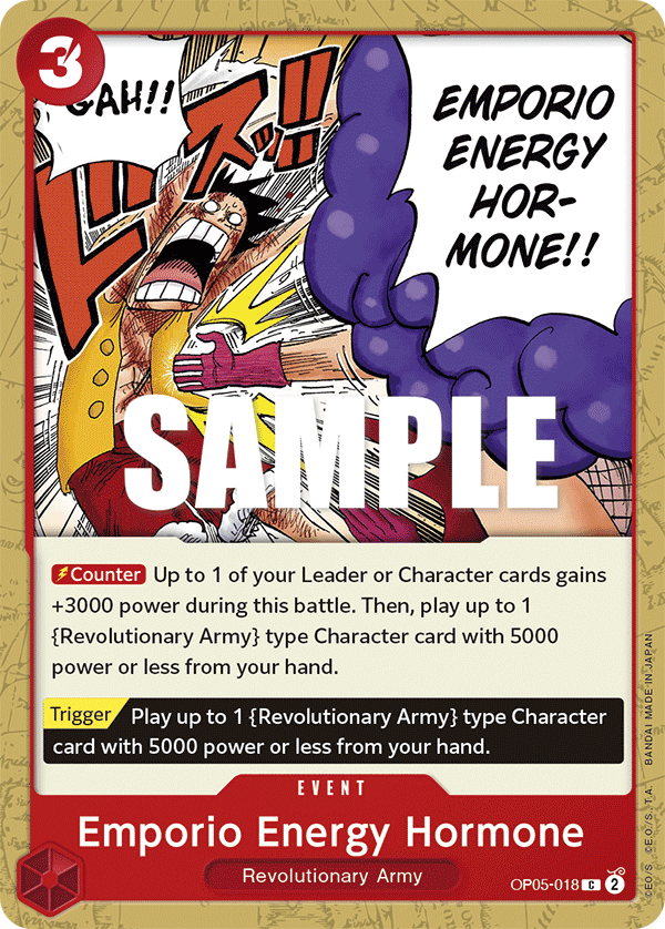 Emporio Energy Hormone - onepiece TCG Card