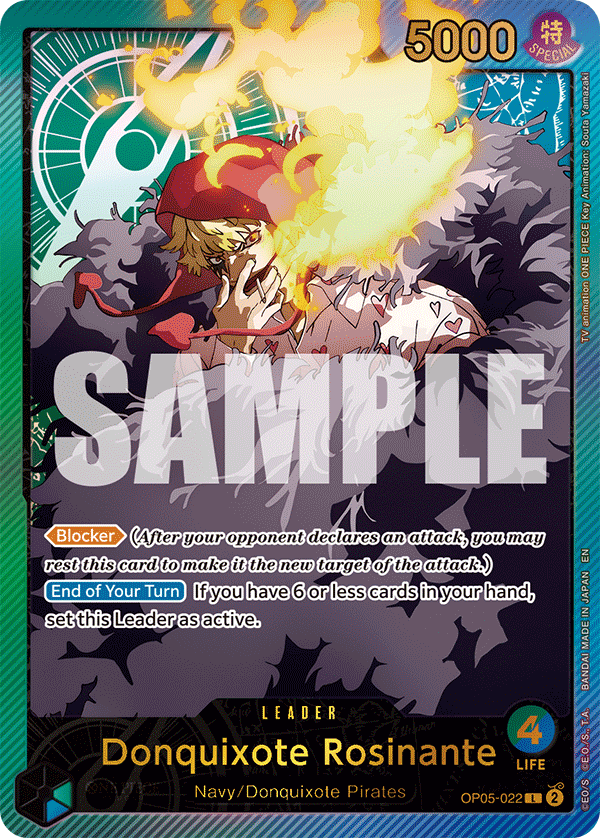 Donquixote Rosinante - onepiece TCG Card