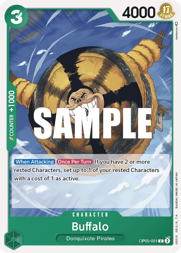 Buffalo - onepiece TCG Card