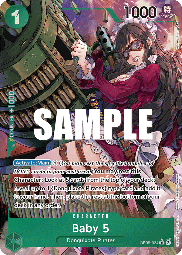 Baby 5 - onepiece TCG Card