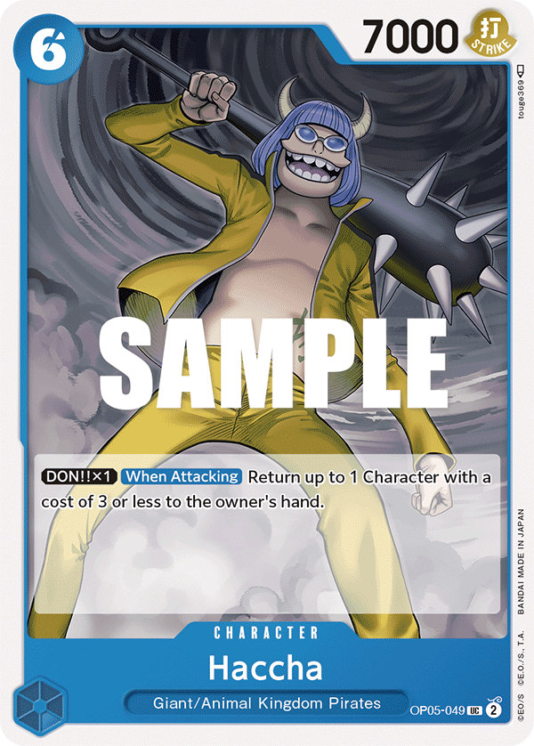 Haccha - onepiece TCG Card
