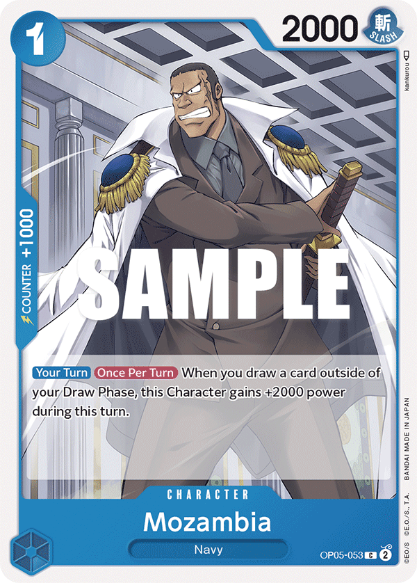 Mozambia - onepiece TCG Card