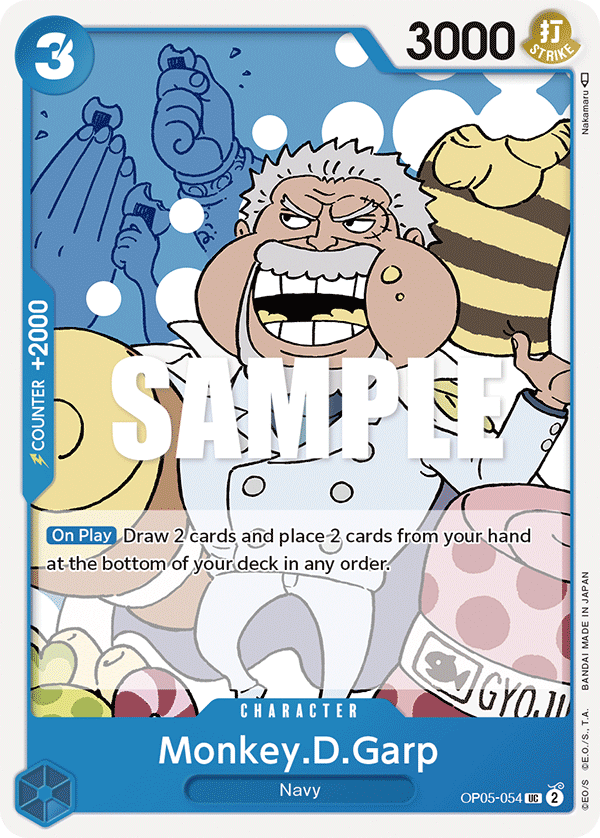 Monkey.D.Garp - onepiece TCG Card