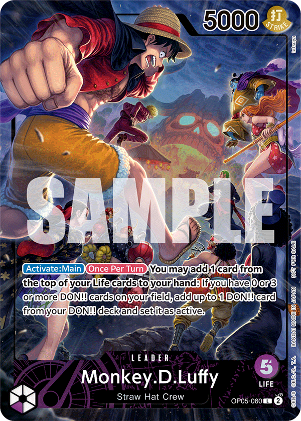 Monkey.D.Luffy - onepiece TCG Card