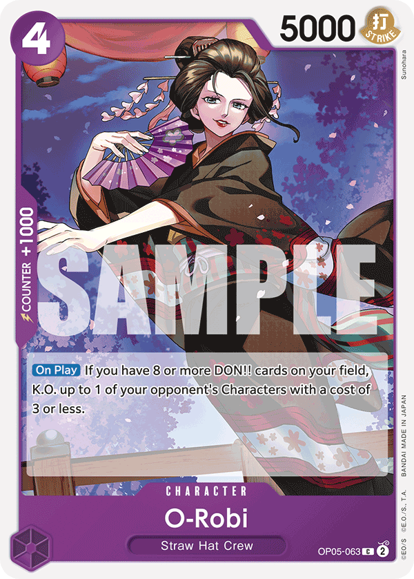 O-Robi - onepiece TCG Card