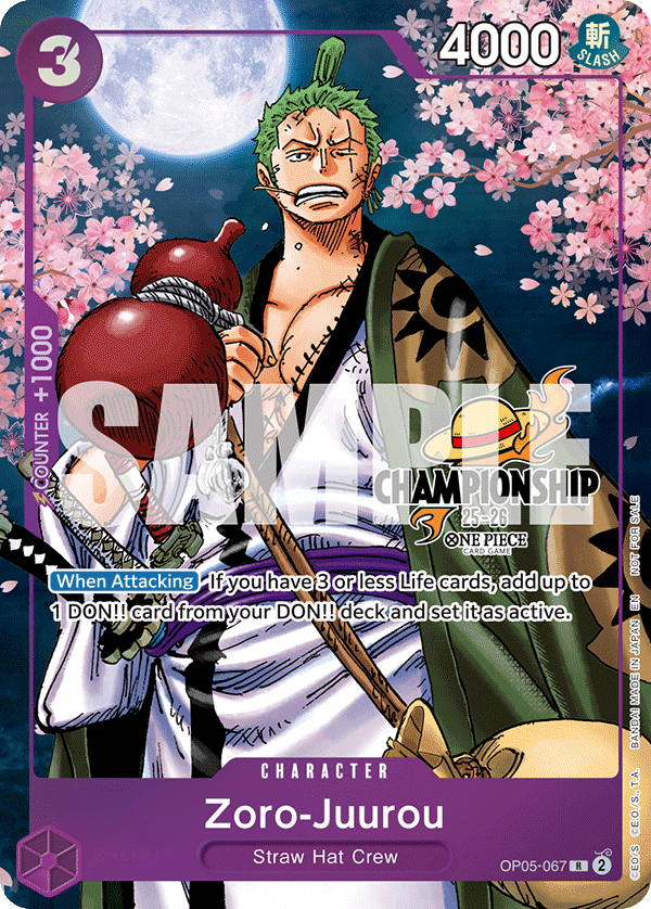 Zoro-Juurou - onepiece TCG Card