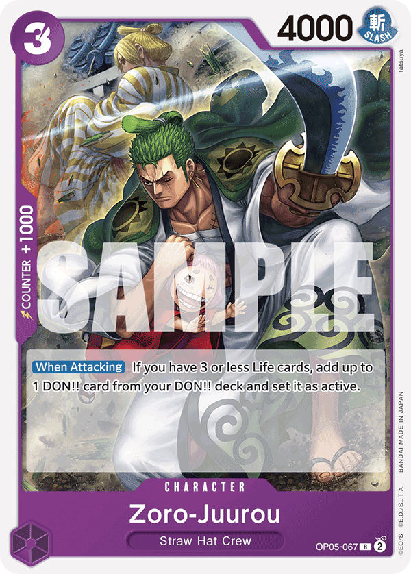 Zoro-Juurou - onepiece TCG Card