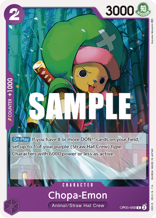Chopa-Emon - onepiece TCG Card
