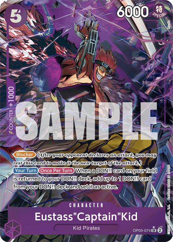 Eustass"Captain"Kid - onepiece TCG Card