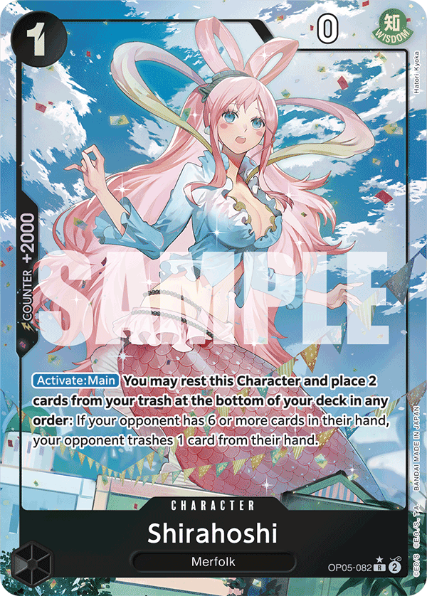 Shirahoshi - onepiece TCG Card