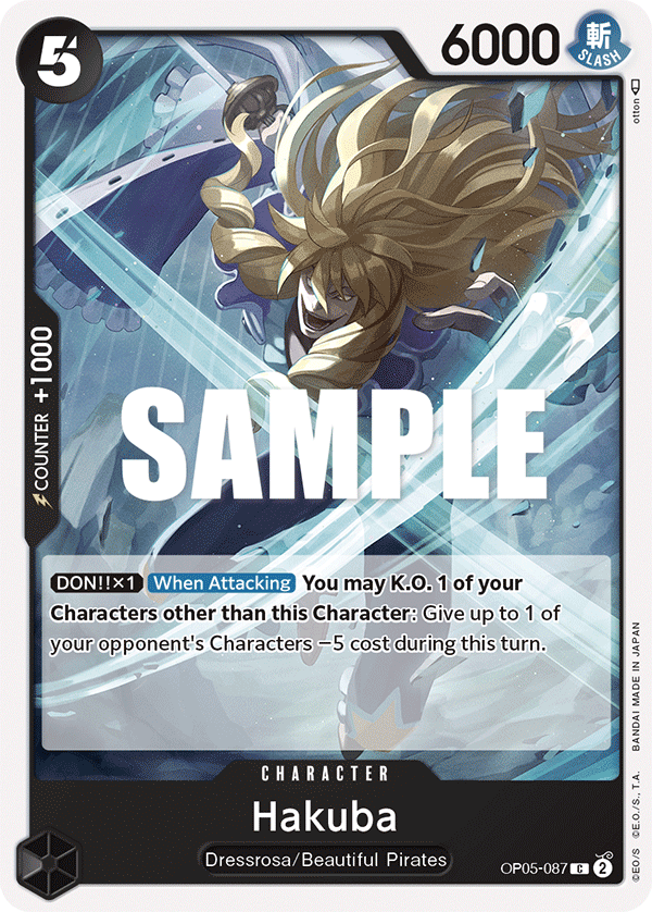 Hakuba - onepiece TCG Card