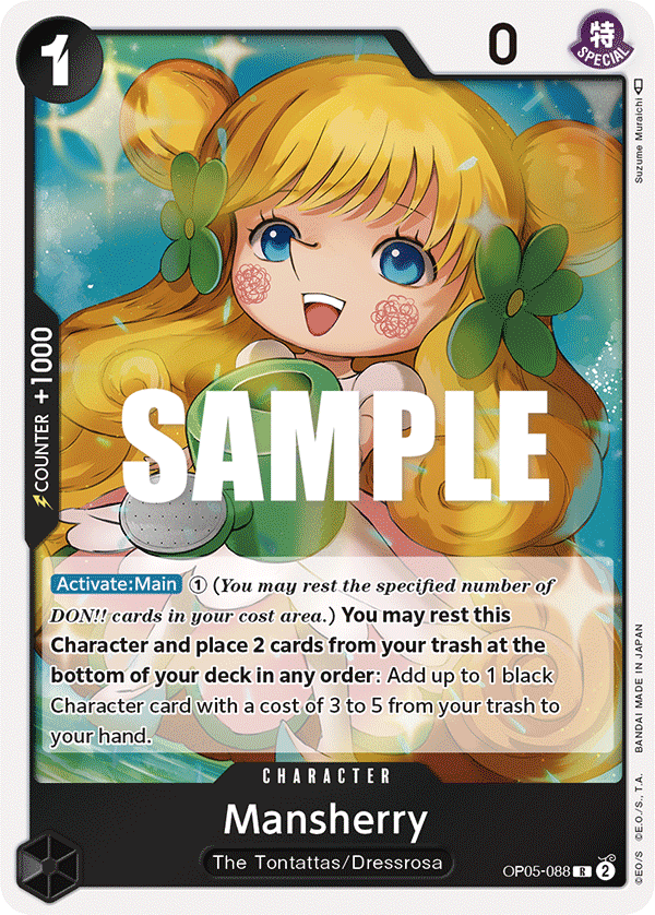 Mansherry - onepiece TCG Card
