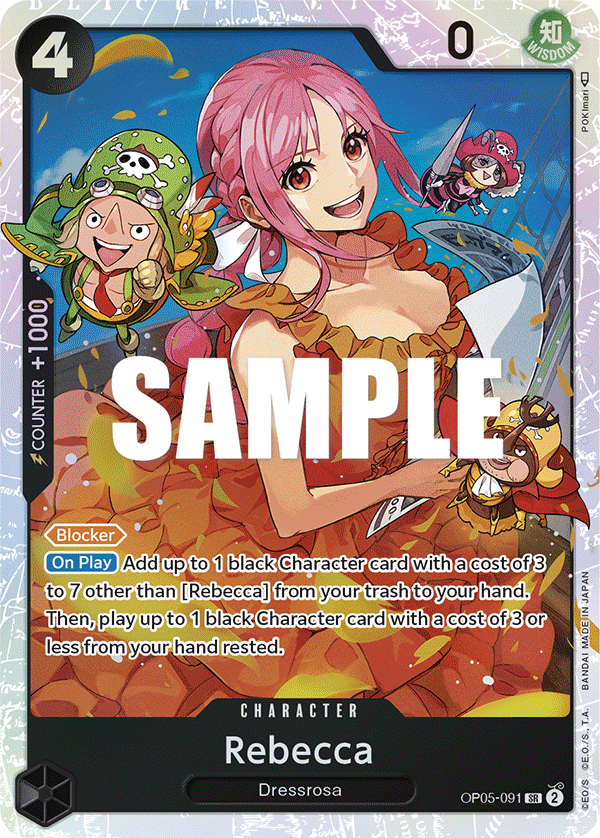 Rebecca - onepiece TCG Card