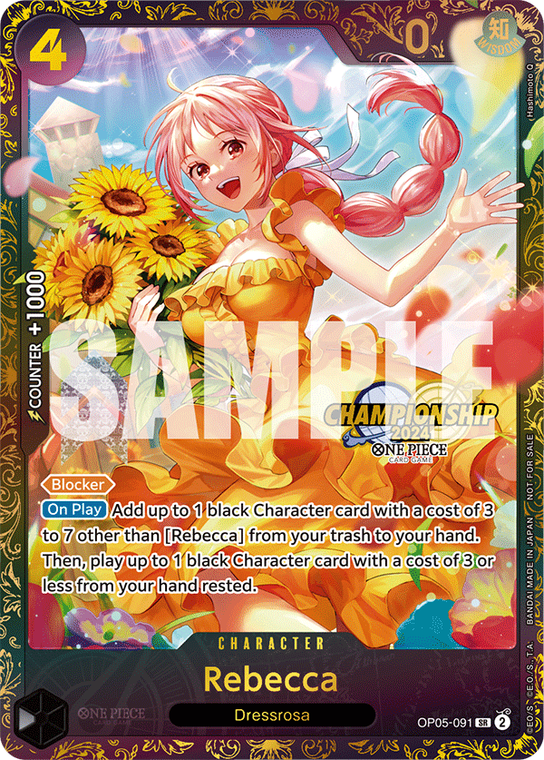 Rebecca - onepiece TCG Card