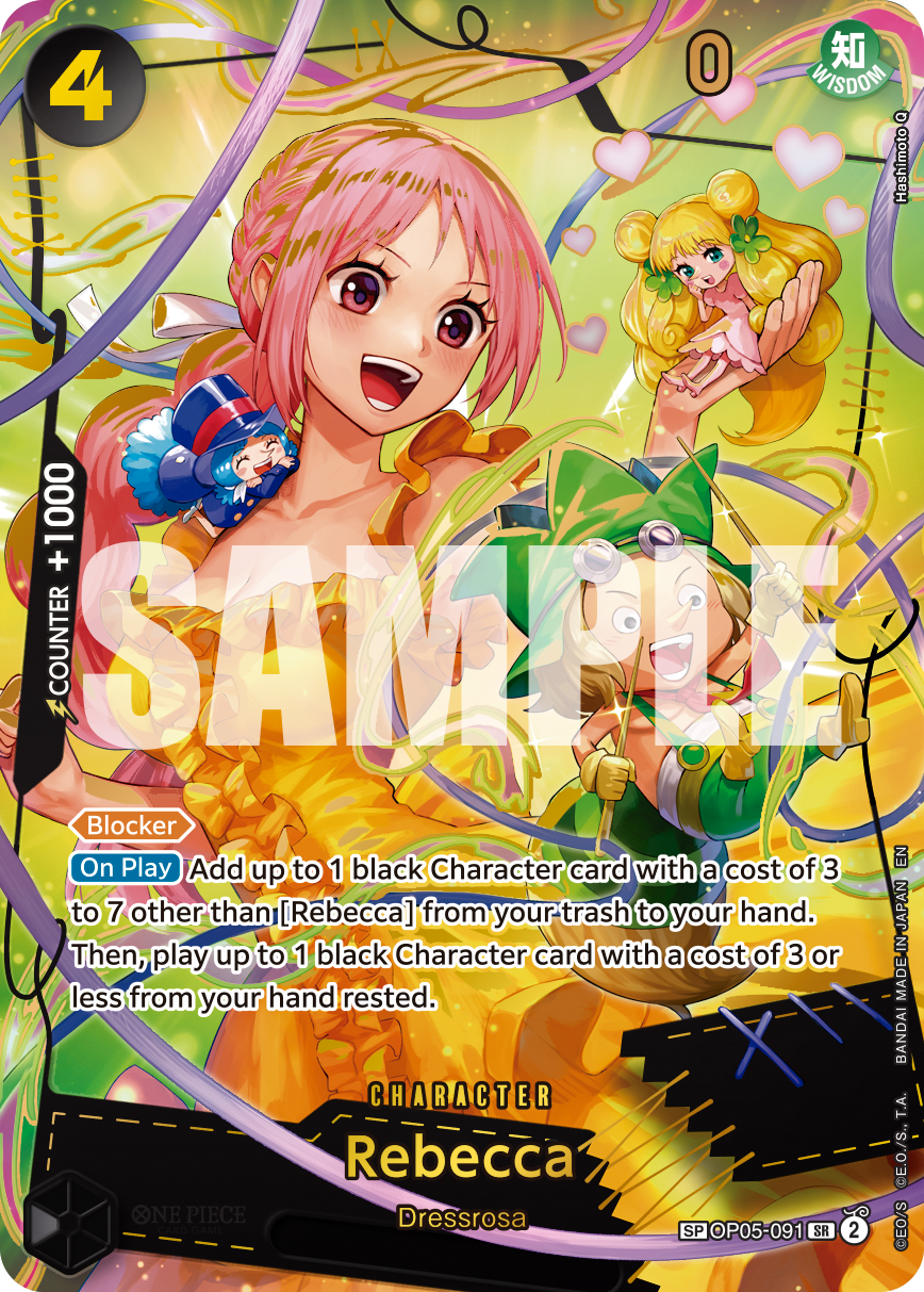 Rebecca - onepiece TCG Card