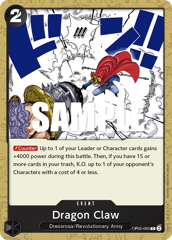 Dragon Claw - onepiece TCG Card