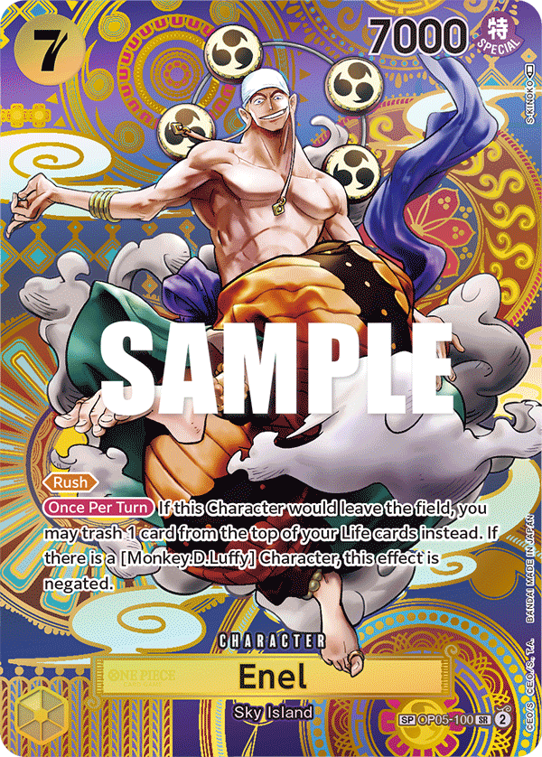Enel - onepiece TCG Card